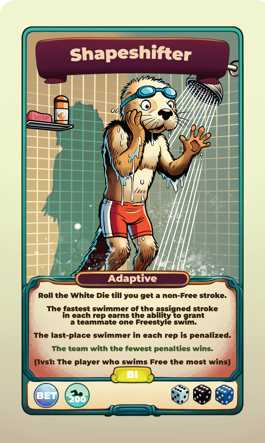 Shapeshifter challenge card